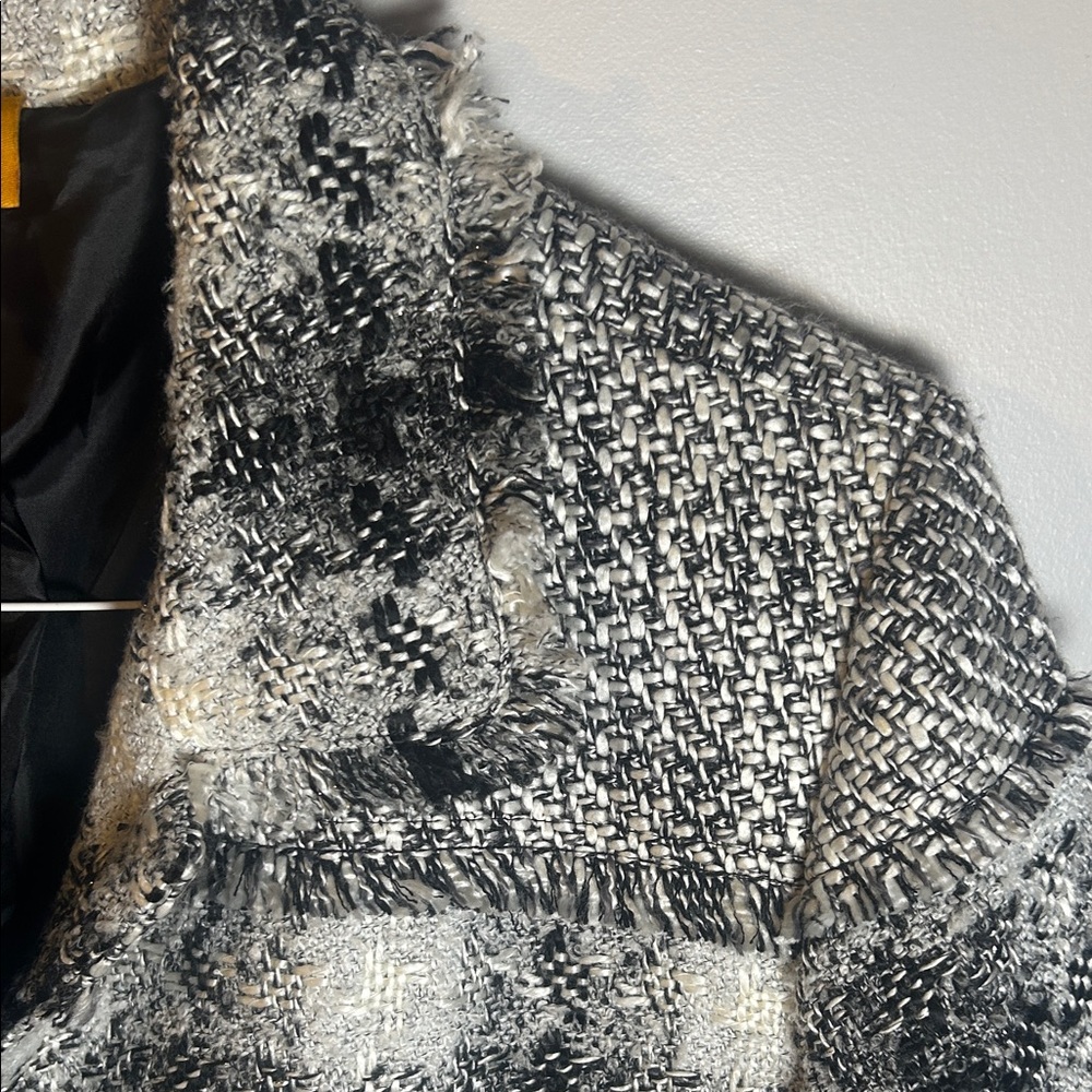 Ruby Rd, Jacket w/ Fringed Hems - Picture 4 of 9